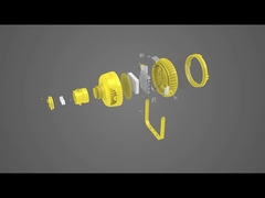 HRJ Serisi Acil LED Işık Fittings Tehlikeli Yer Şarj edilebilir 30W 60W