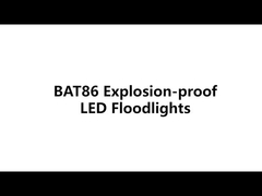 BAT86 Serisi Ex Proof LED Sel Fenerleri, Tehlikeli Alanlar İçin IP66 Atex Sel Fenerleri